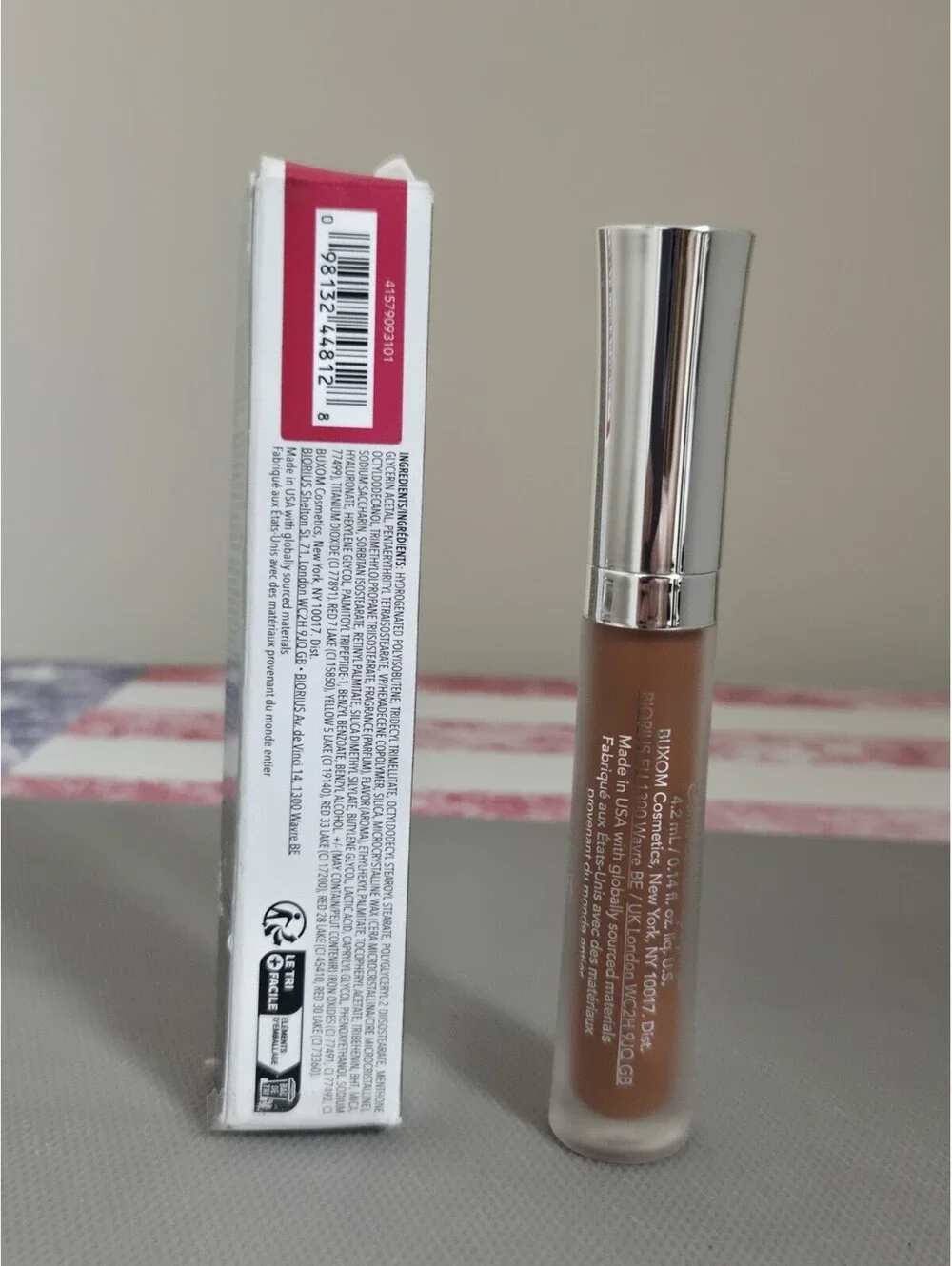 Buxom Full-On Plumping Lip Cream Sangria Full Size Lip Gloss New In Box 4.2ml